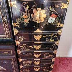 Oriental Silverware Chest