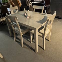 Table And 4 Chairs 