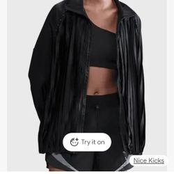 Nike Women's Sportswear Collection Pleated Track Jacket Size Medium New Tags Womens Retail 199.99. $129.00