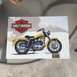 Metal sign Harley Davidson KHK