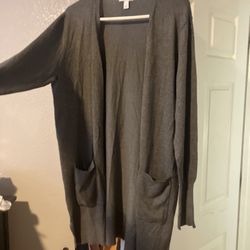 Grey Cardigan NWT