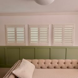 Handcrafted Solid Wood Shutters - Custom Fit Interior Window Coverings & Closet Doors - Free In Home Estimates & Quick Quotes (Persianas de Madera)