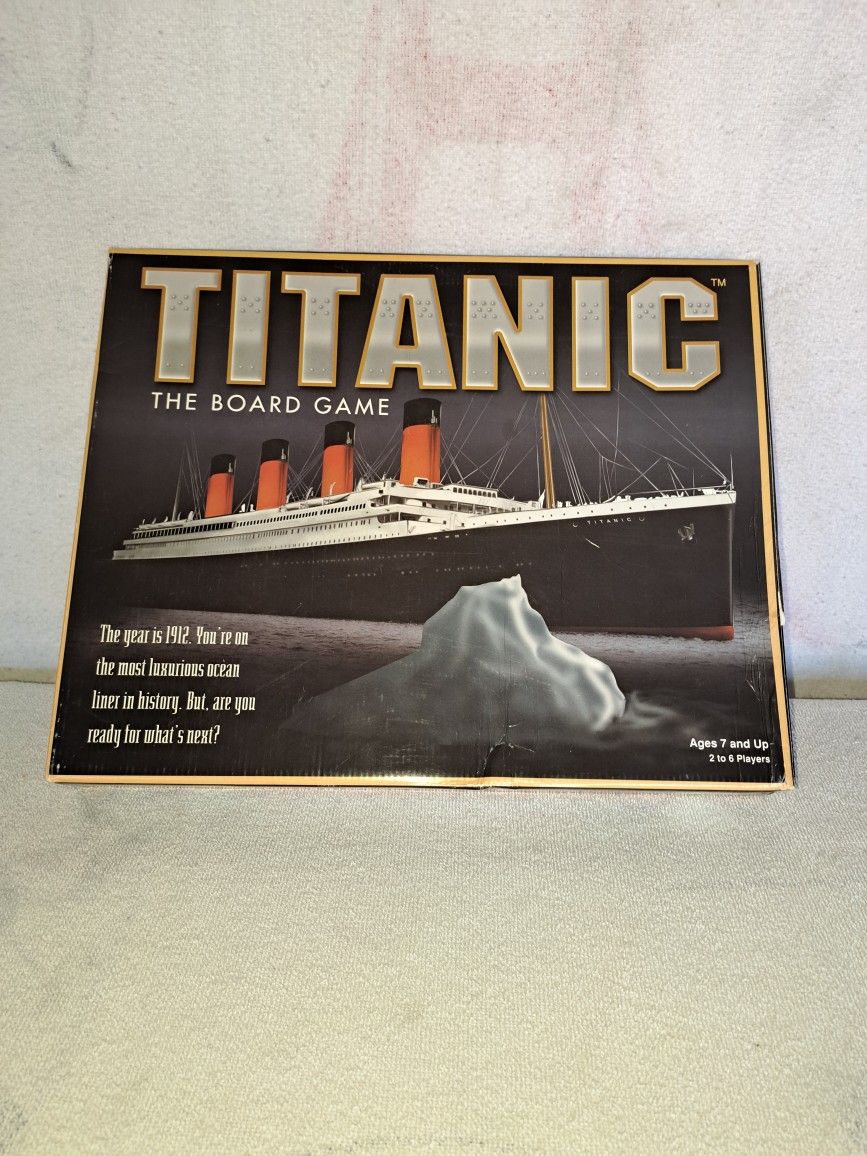 Vintage 1998 Titanic The Board Game In Excellent Condition (Is Complete Nothing Missing)