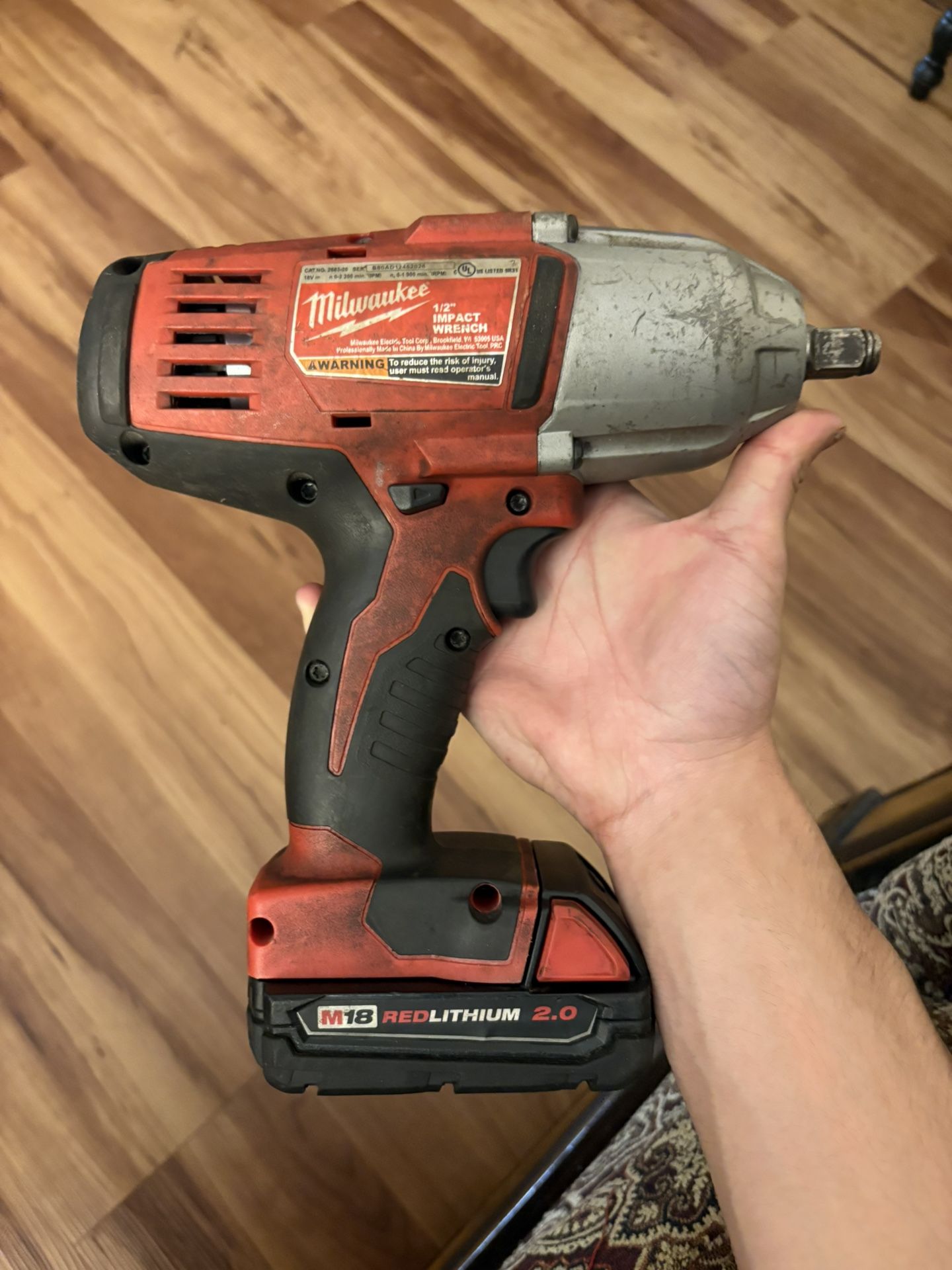 Milwaukee 1/2 High Torque m18 Impact