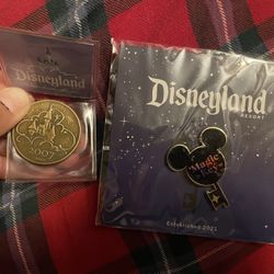 Disney Magic Key Pin Trading And Disneyland Coin 2007 Where Dreams Come True
