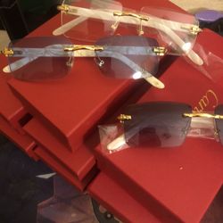 Cartier Sunglasses Mutiple Pairs 75$ 