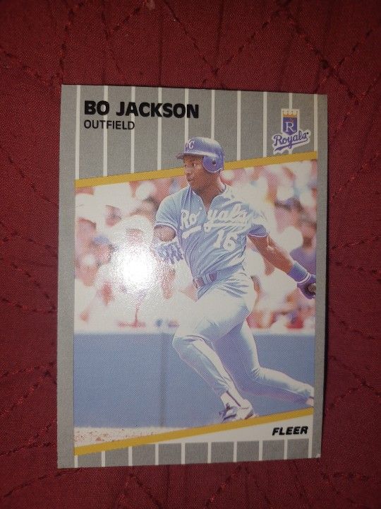 Bo Jackson 1989 Baseball Card