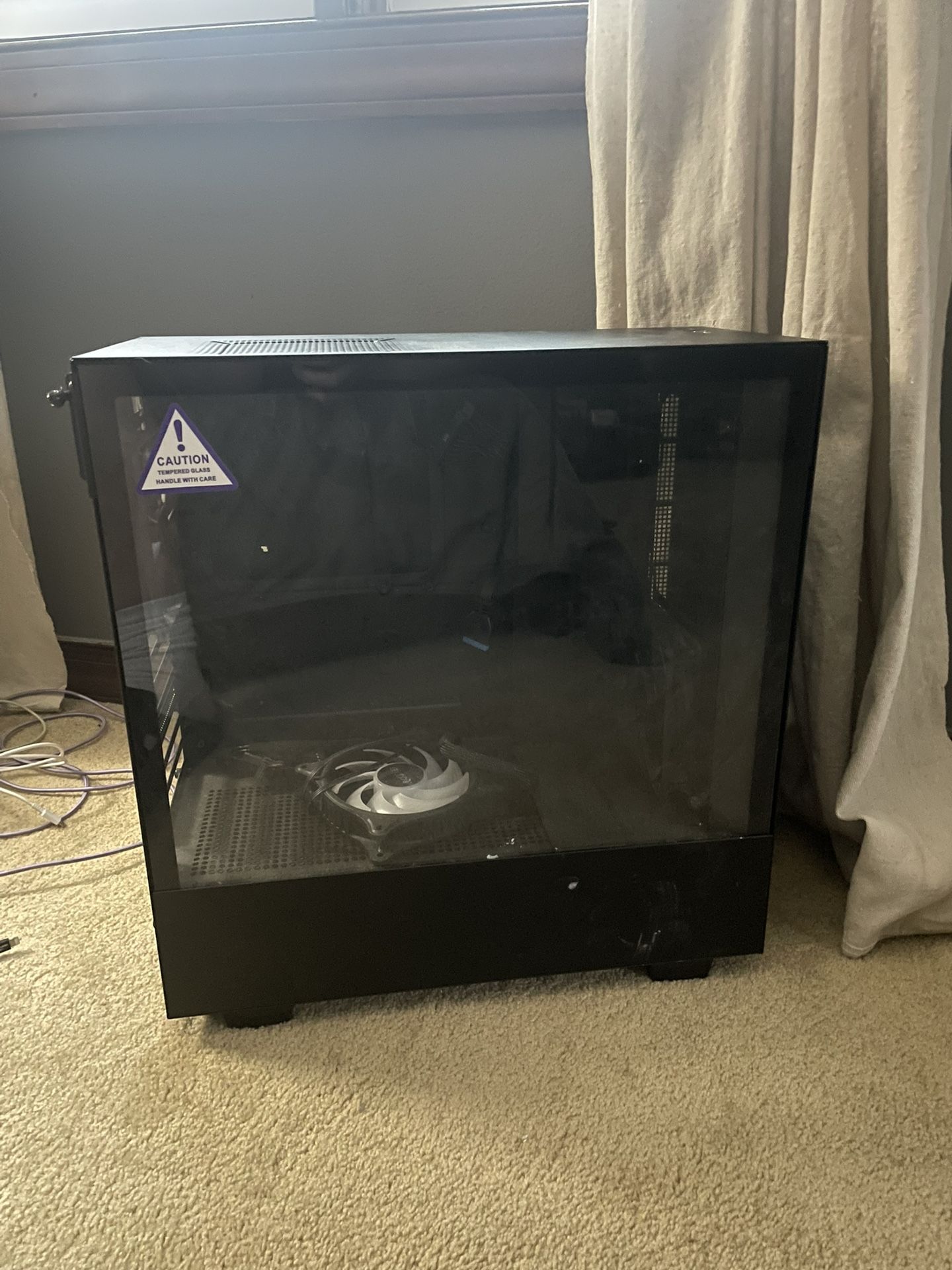 Black NZXT Gaming Computer Case