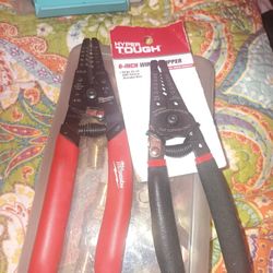 1 Milwaukee 10-20 & 1 Hyper Tough 22-10 Wire Strippers.  