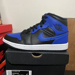 Jordan 1 Mid Hyper Royal 7.5