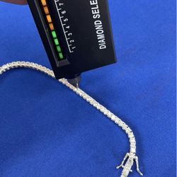 3MM 20” VVS Moissanite Diamond Tennis Chain 