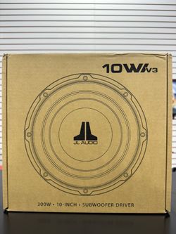 JL AUDIO 10W1 V3 