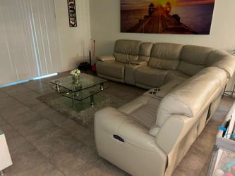 Luxury Power Reclining Sectional - Like New - Originally $3,500