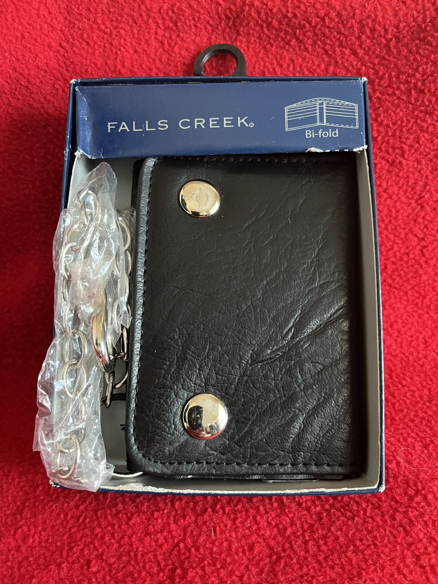 New Men’s Trifold Chain Wallet
