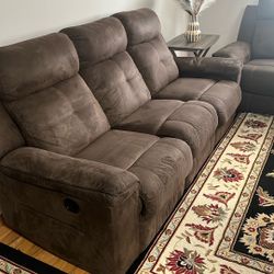 Two Recliner Sofas I Very Good Condition Pet Free And Smoke Free House 