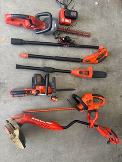 Black+Decker Outdoor Power Tool Lot