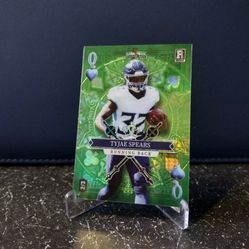 2023 Wild Card Tyjae Spears Holo Lux Rookie Card /3