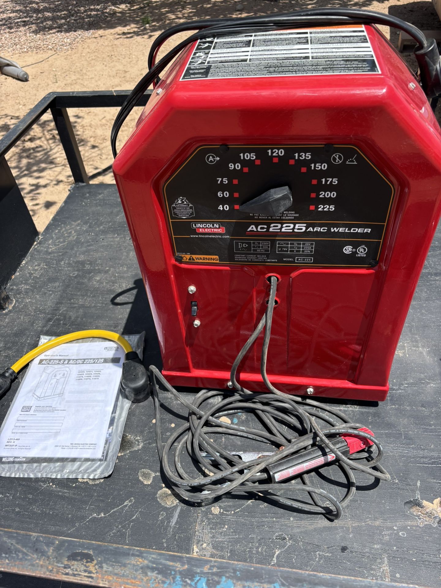 Lincoln 225 Arc Stick Welder