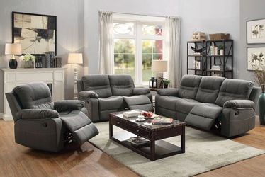 3-PC reclining sofa set