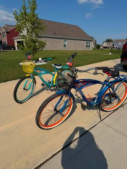His and Hers Margaritaville 26” Cruisers Like New