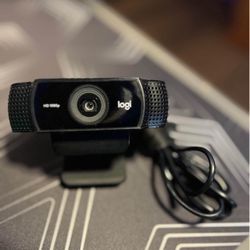 Logitech - C922 Pro Stream 1080 Webcam HD -Black