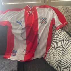 Paraguay Vintage Soccer Jersey 2001-2002