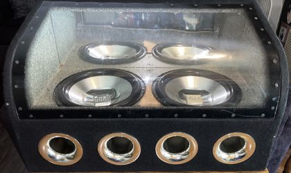 Dual 10 inch subwoofer