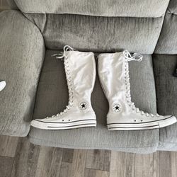 Converse Chuck Taylor All Star XXHi White/Natural Ivory/Black Size 15 Woman