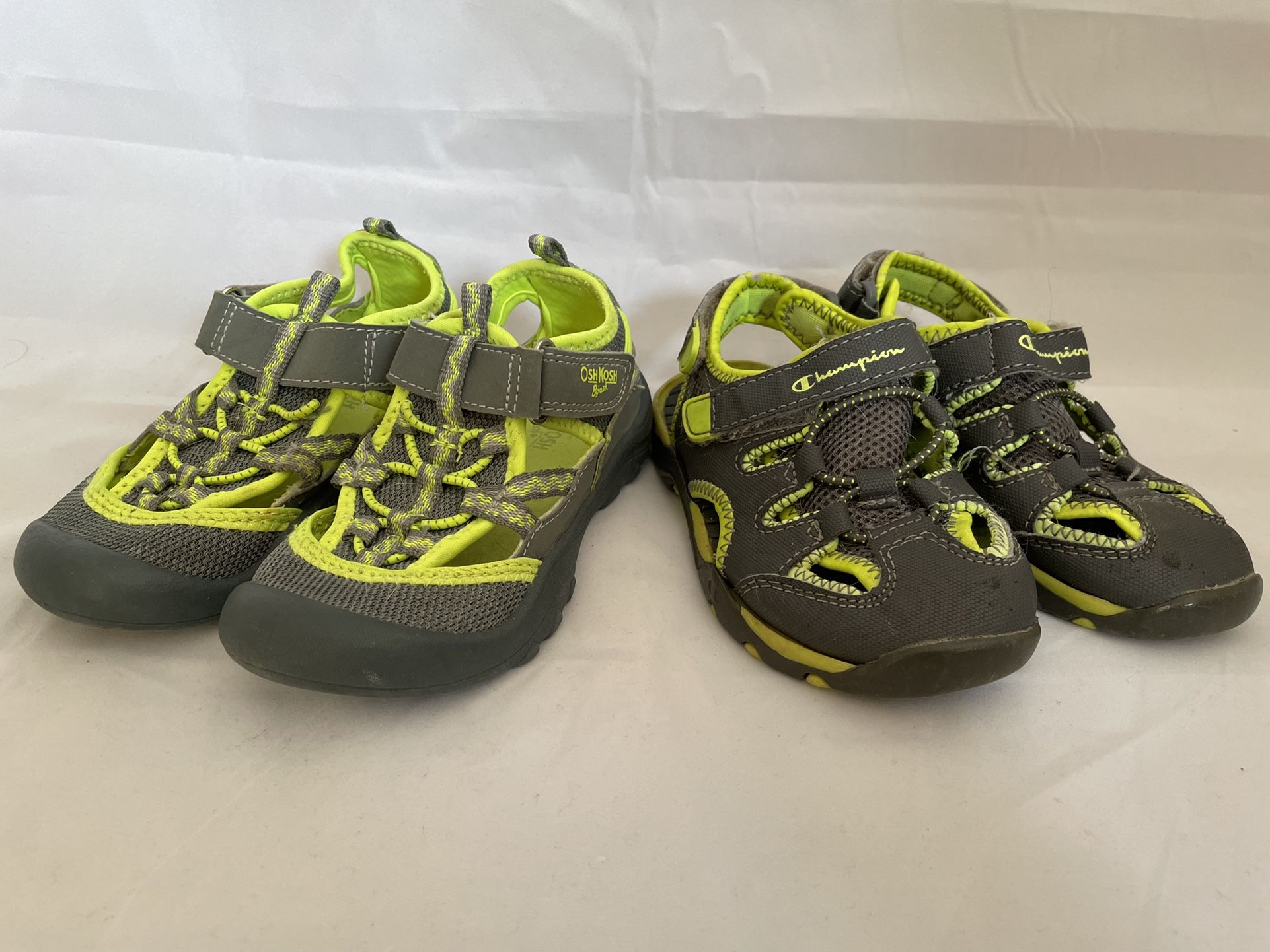 Boys Size 9 Sandals Champion And Osh Kosh