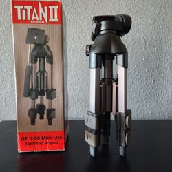 Titan II QT II-50 mini lite tabletop tripod