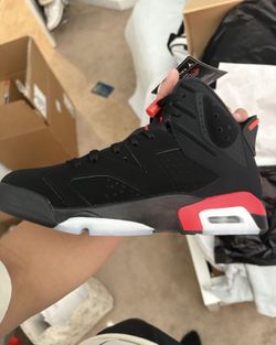 Retro Air Jordan 6 Infrared Salesman Size 10