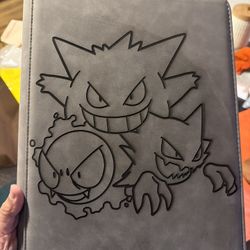9 Pocket 540 Slots Gray binder Featuring Gengar 