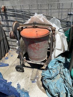Electric  Cement / Concrete Mixer ❗️ Needs New Motor ❗️