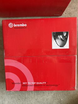 Brand New 	 Brembo 09.8969.21 UV Coated Rear Disc Brake Rotor 