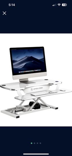 VERADESK PowerPro Elite  Electric Standing Computer Stand , Laptop Stand For MacBook, Hp Etc.. Desk Converter Computer desk , Pc Stand 