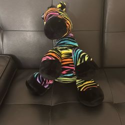Free Rainbow Zebra Plush 