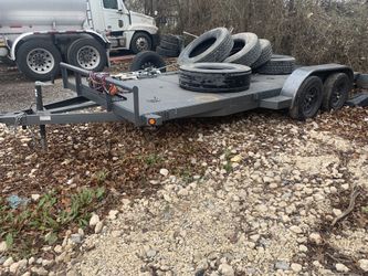 2021 Acker Built Car Hauler 18' With Winch And Brakes 