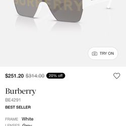 Burberry BE4291 Men’s Sunglasses