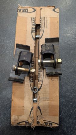 Deaver u bolts and Dirt King shock mounts