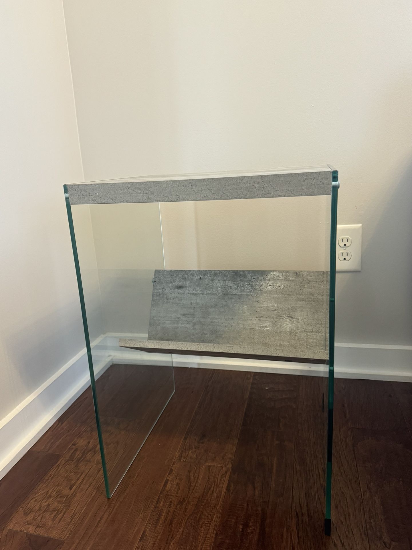 Gray End Table