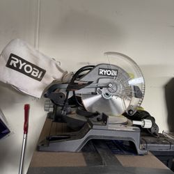 Ryobi compound Sliding Mitter Saw  10 Amp 7 1/4 Inch