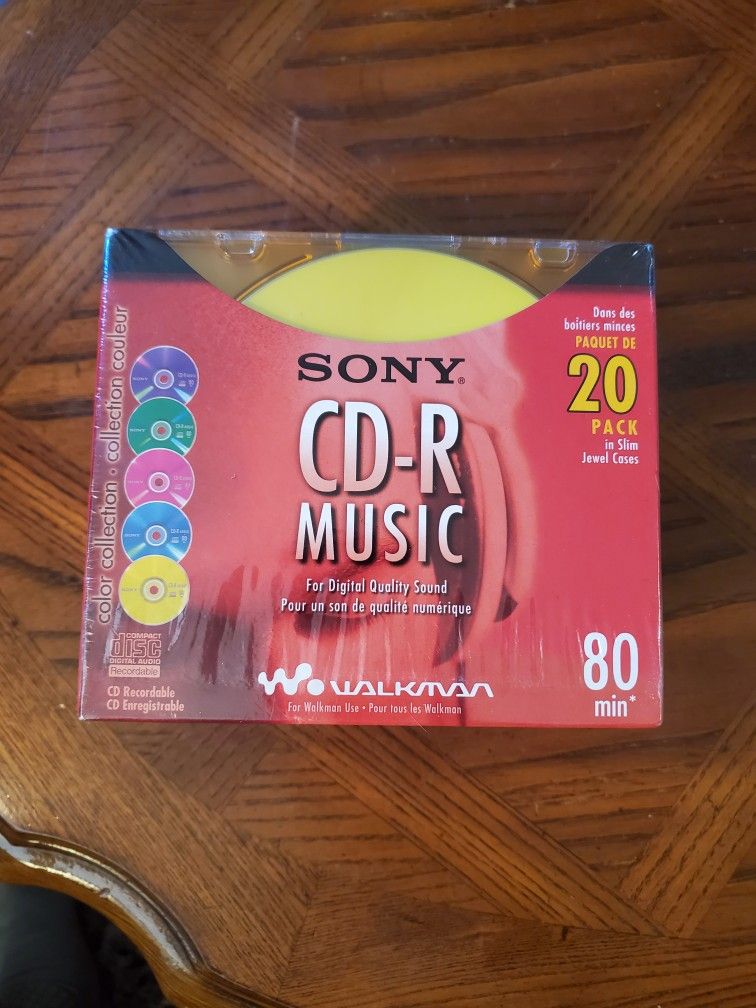 Sony CD-R music 20 pack 80 min
