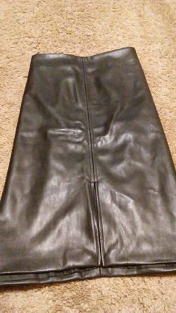 Worthington Pleather Pencil Skirt Size 18