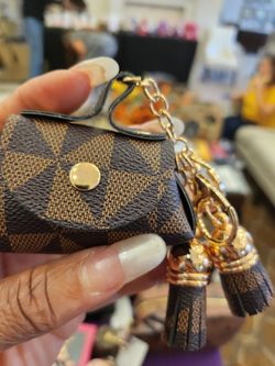 Coin Purse  & Lipstick Holder Keychain