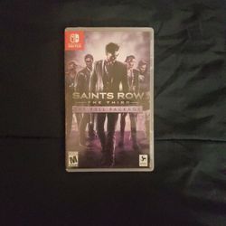 Saints Row The Third Nintendo Switch Game