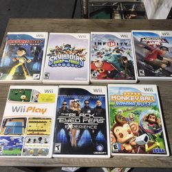 7 Nintendo Wii Games 