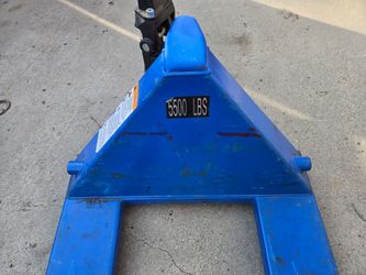 Blue Pallet Jack