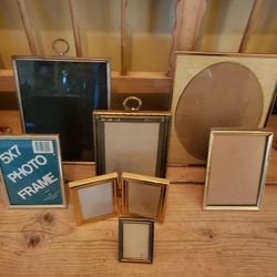 Vintage Brass Frames...3