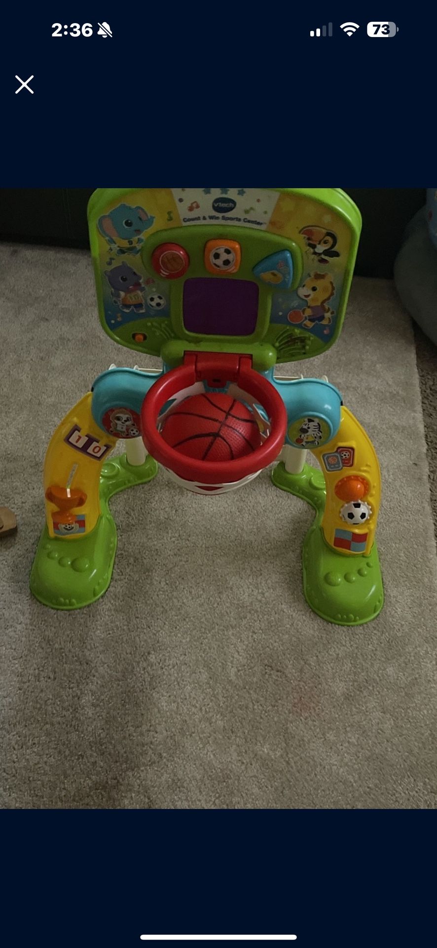 Toddler Basketball Hoop