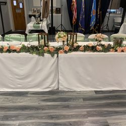 2 Fitted Table Cloths